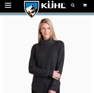 Kuhl Sienna Sweater in color Pavement. Size L